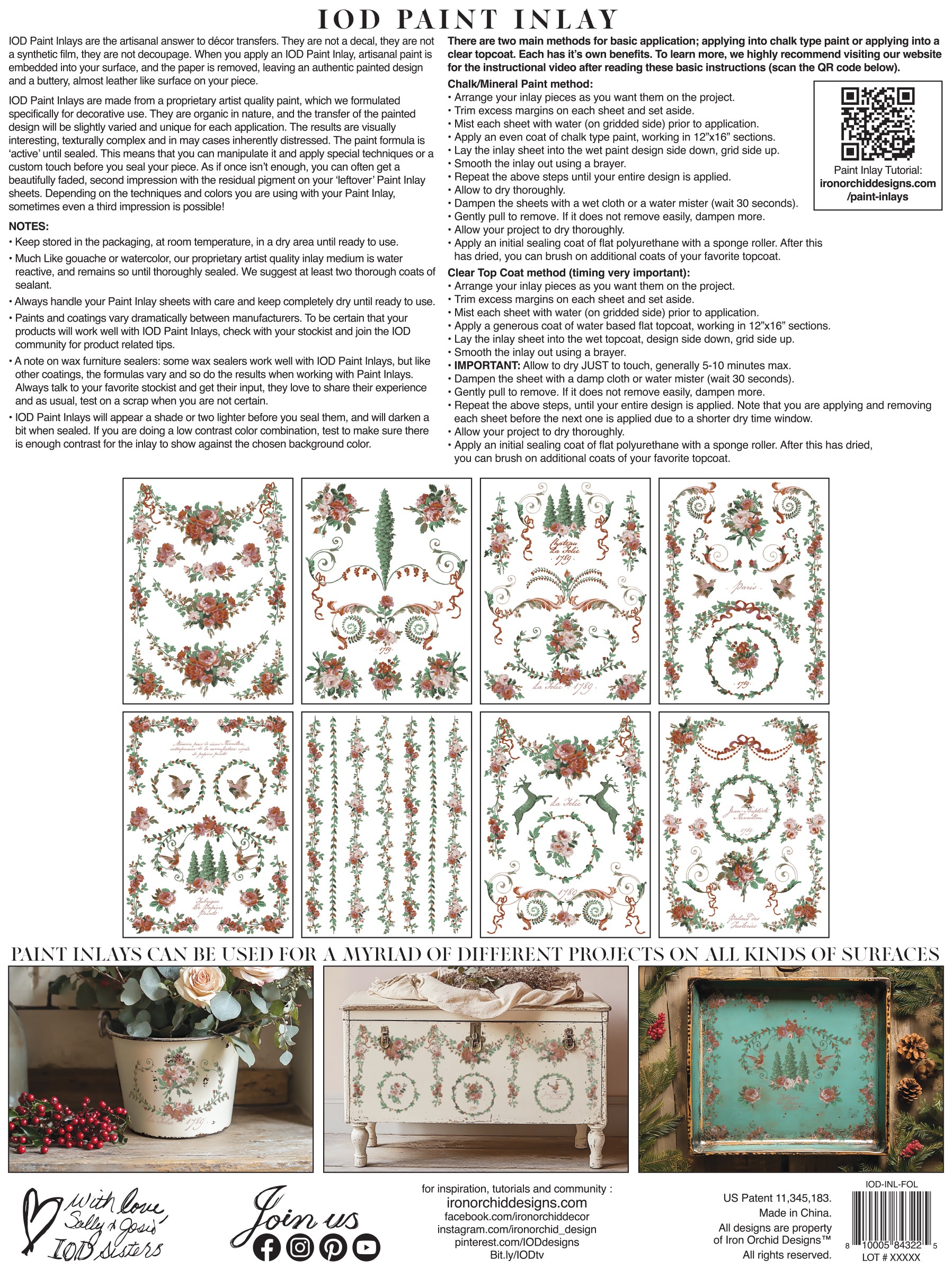 La Folie Paint embutido por Iron Orchid Designs Christmas 2025 Limited Edition