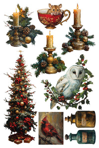 Crimson Velvet - Transfer von Iron Orchid Designs Limited Edition Weihnachten 2024 Vorbestellung