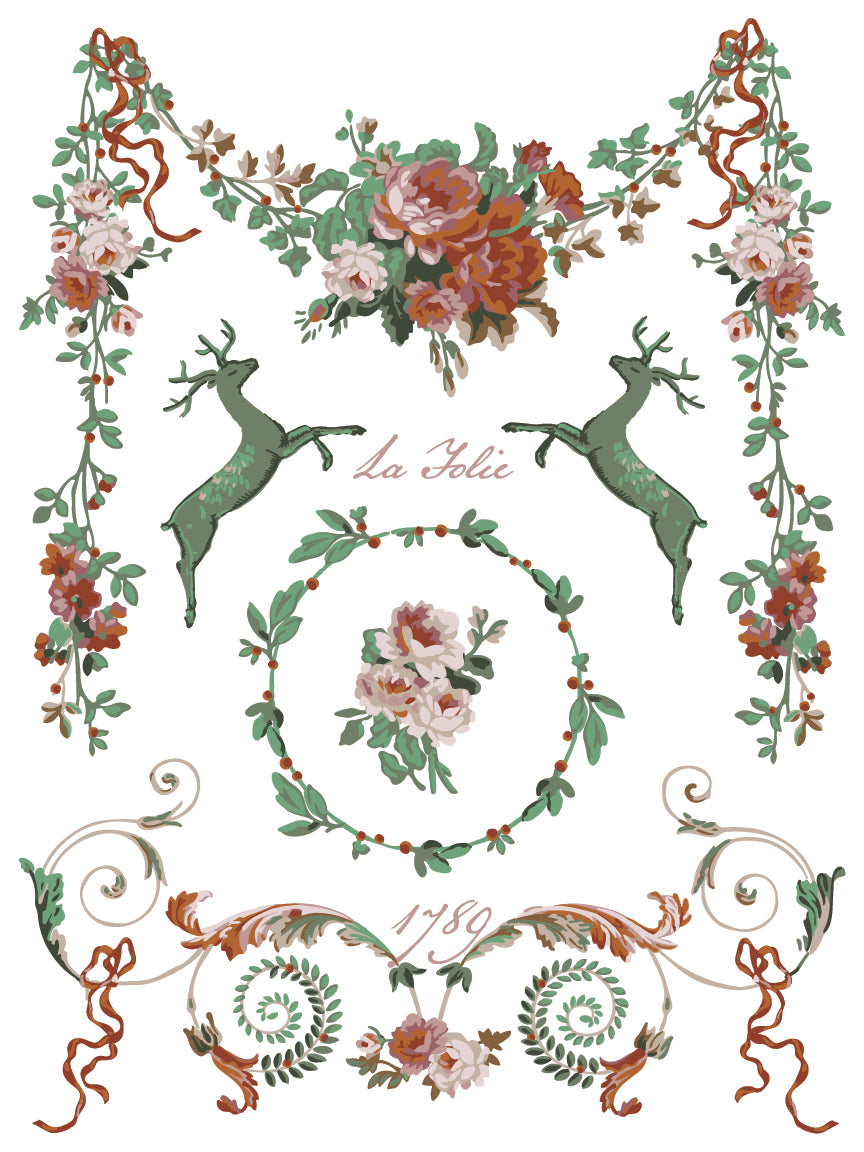 La Folie Paint embutido por Iron Orchid Designs Christmas 2025 Limited Edition