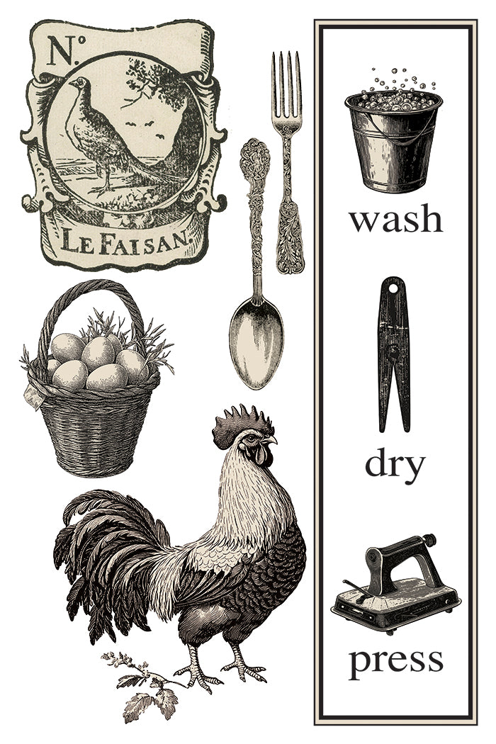 Home Sweet Home Transfer da Iron Orchid Designs IOD Summer 2025 Launch