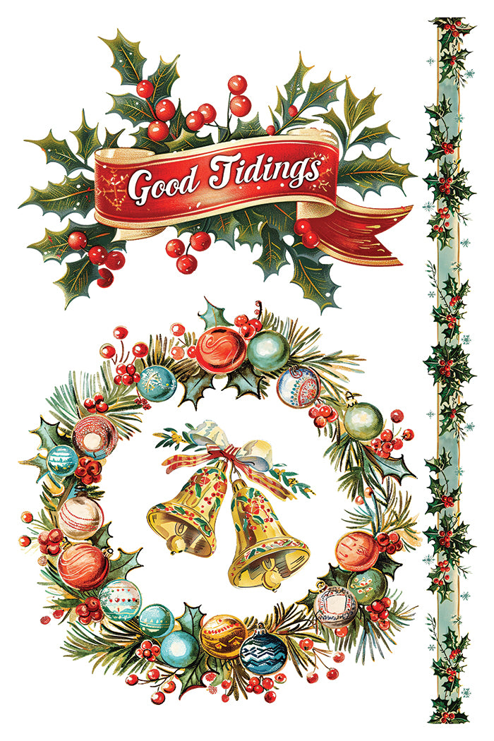 Kitschy Christmas - Transferencia por Iron Orchid Designs Edición limitada Navidad 2024 Pedido anticipado