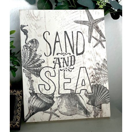Seashore Stamp by Iron Orchid Designs IOD