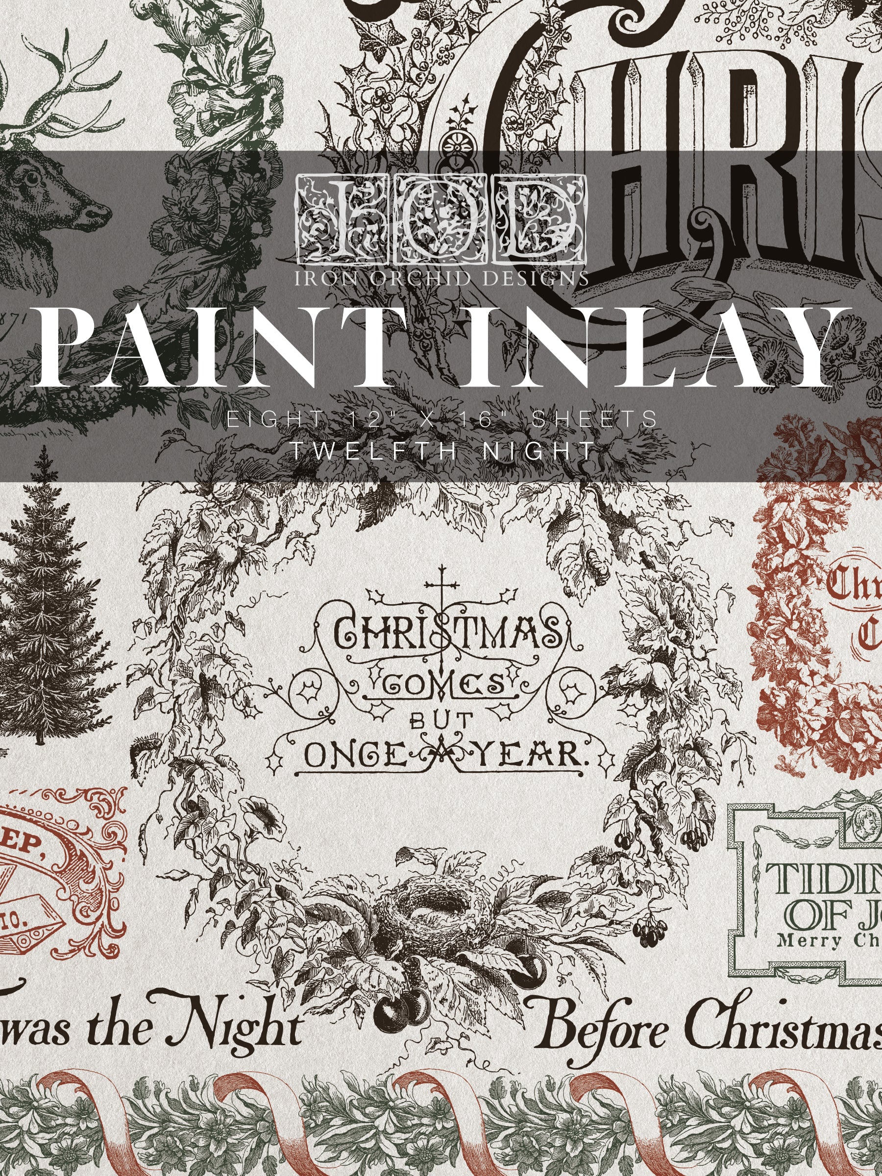 Décima Noturna Pintura Inclinada por Iron Orchid Designs Christmas 2025 Limited Edition