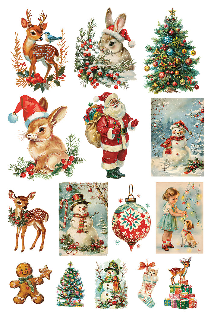 Kitschy Christmas - Transferencia de Iron Orchid Designs Edición limitada Navidad 2024