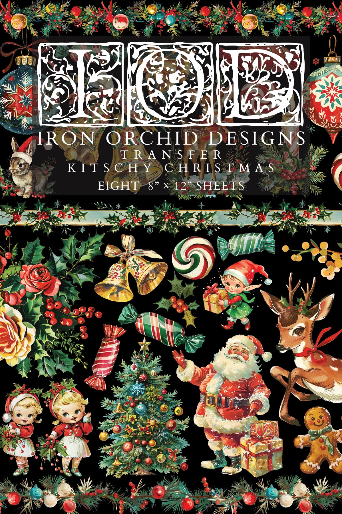 Kitschy Christmas - Transfer by Iron Orchid Designs Limited Edition Christmas 2024