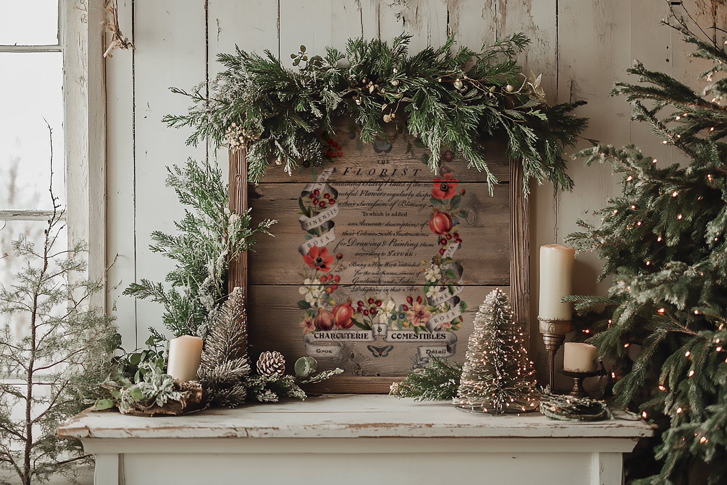 Transferência de Clementine pela Iron Orchid Designs IOD Christmas 2025 Limited Edition