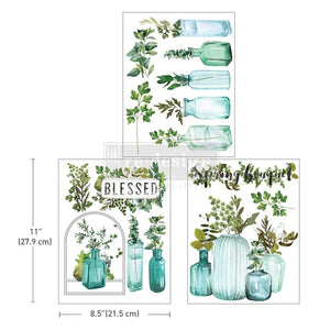 Vintage Greenhouse Decor Transfer by Redesign by Prima