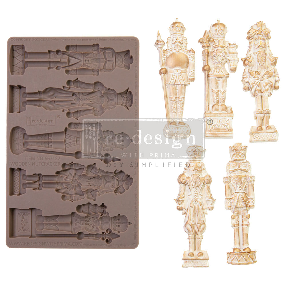 Wooden Nutcracker Mould by Redesign with Prima