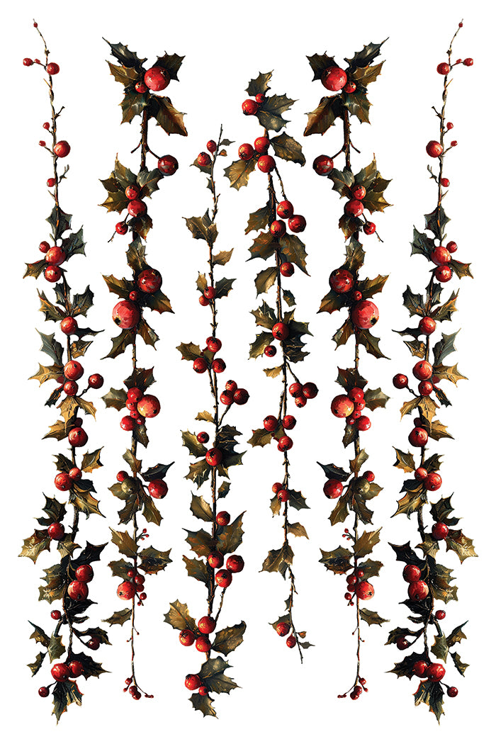 Crimson Velvet - Transfer by Iron Orchid Designs Limited Edition Christmas 2024