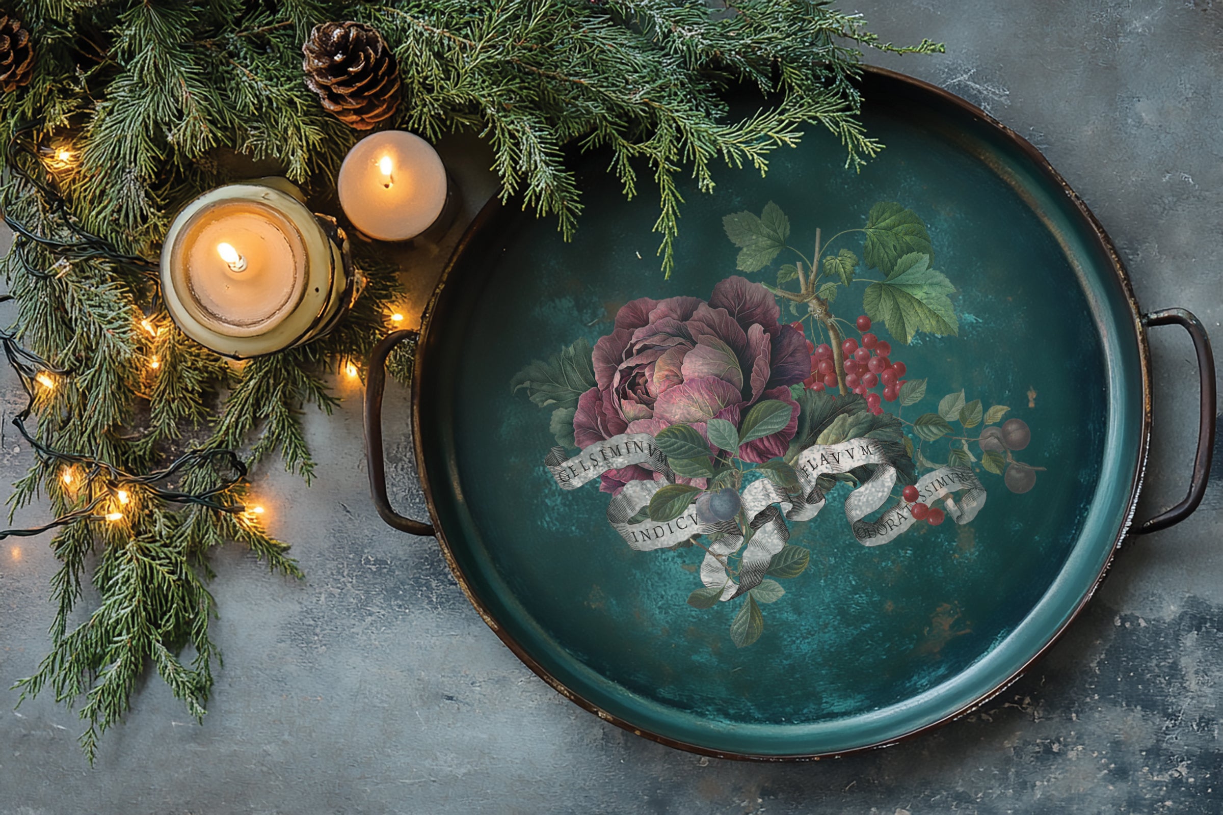 Transferência de Clementine pela Iron Orchid Designs IOD Christmas 2025 Limited Edition