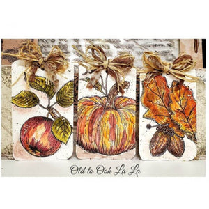 Fruitful Harvest Stamp by Iron Orchid Designs IOD