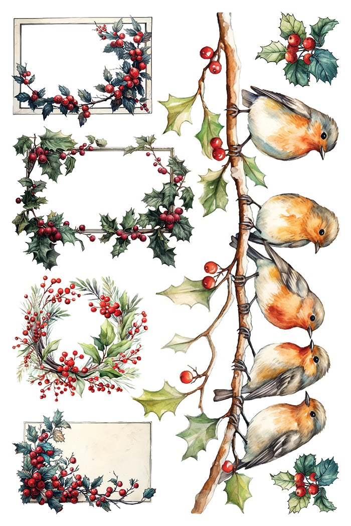 Yuletide - Transferência por Iron Orchid Designs Limited Edition Christmas 2024