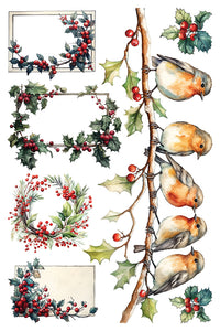 Yuletid - Transfer von Iron Orchid Designs Limited Edition Weihnachten 2024 Vorbestellung