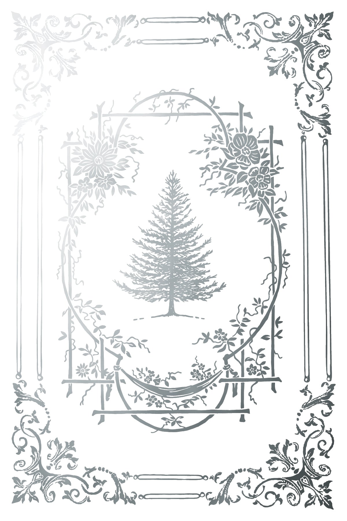 Trasferimento di trasferimento dorato figgy e fiorisce tramite disegni di orchidea di ferro iod natalizio 2025 edizione limitata