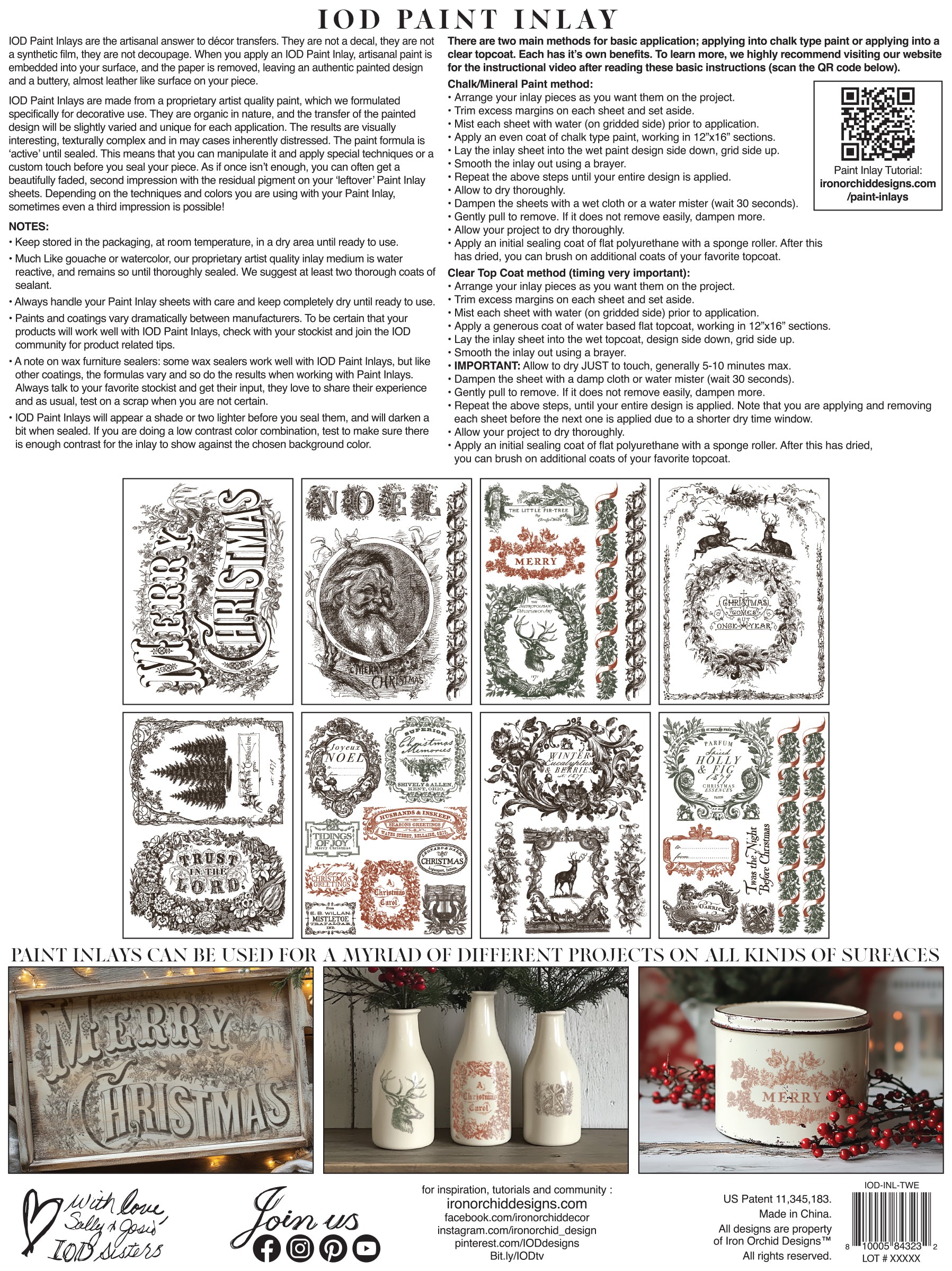 Décima Noturna Pintura Inclinada por Iron Orchid Designs Christmas 2025 Limited Edition