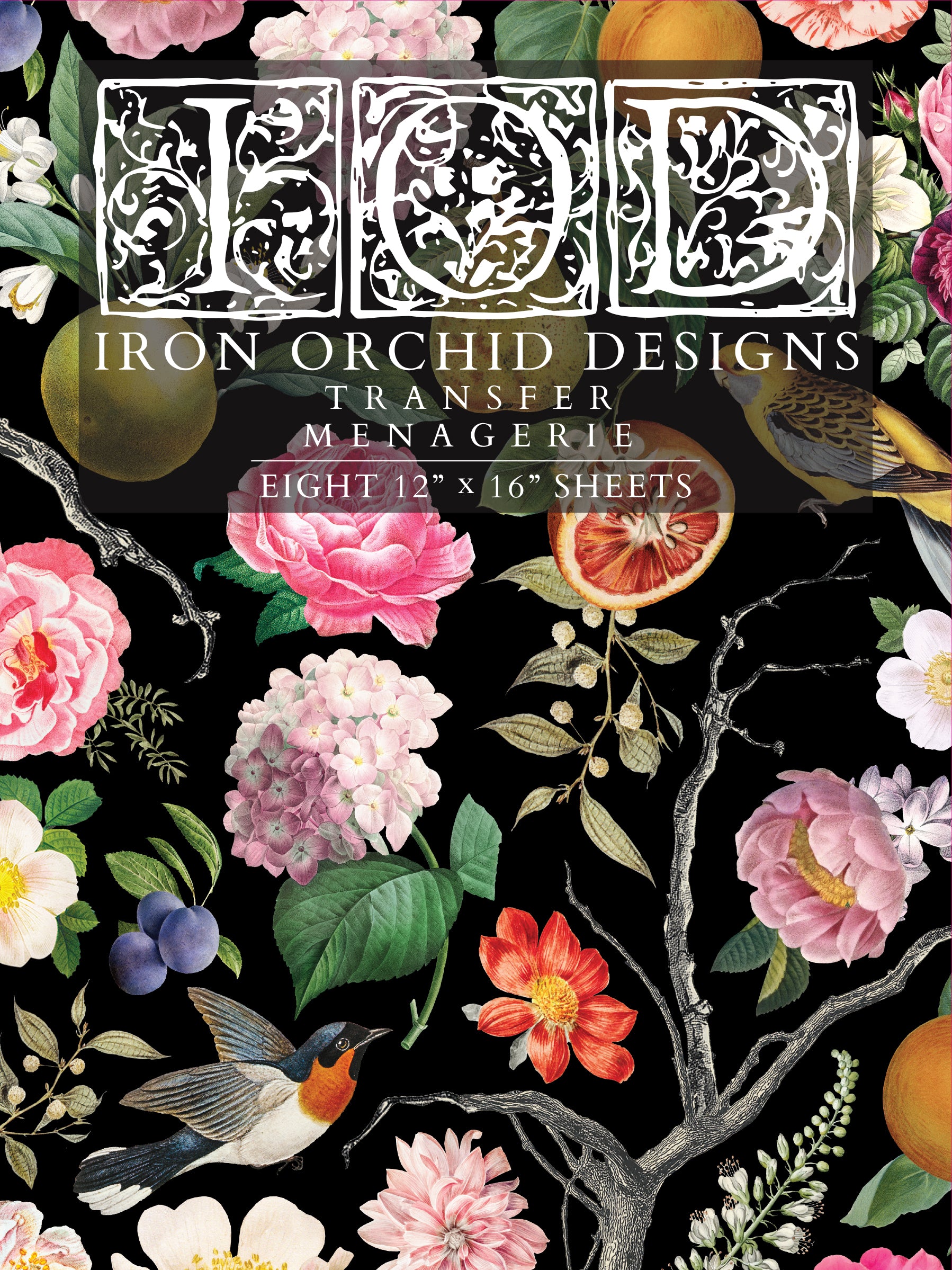 Transfert de ménagerie par Iron Orchid Designs IOD Summer 2025