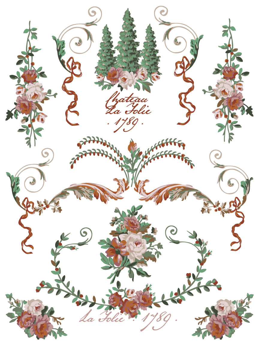 La Folie Paint embutido por Iron Orchid Designs Christmas 2025 Limited Edition