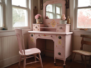 Petite Fleur Pink Pintura incrustada por Iron Orchid Designs IOD PRE-ORDER