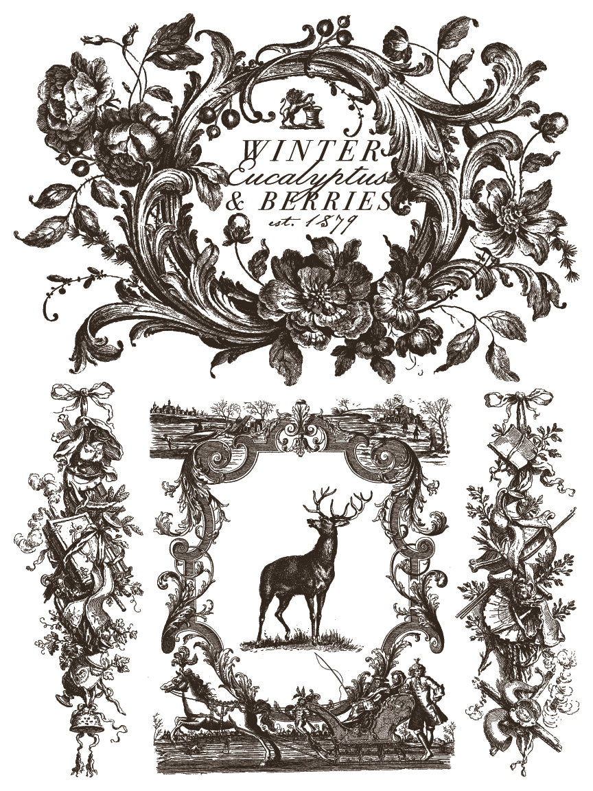 Décima Noturna Pintura Inclinada por Iron Orchid Designs Christmas 2025 Limited Edition