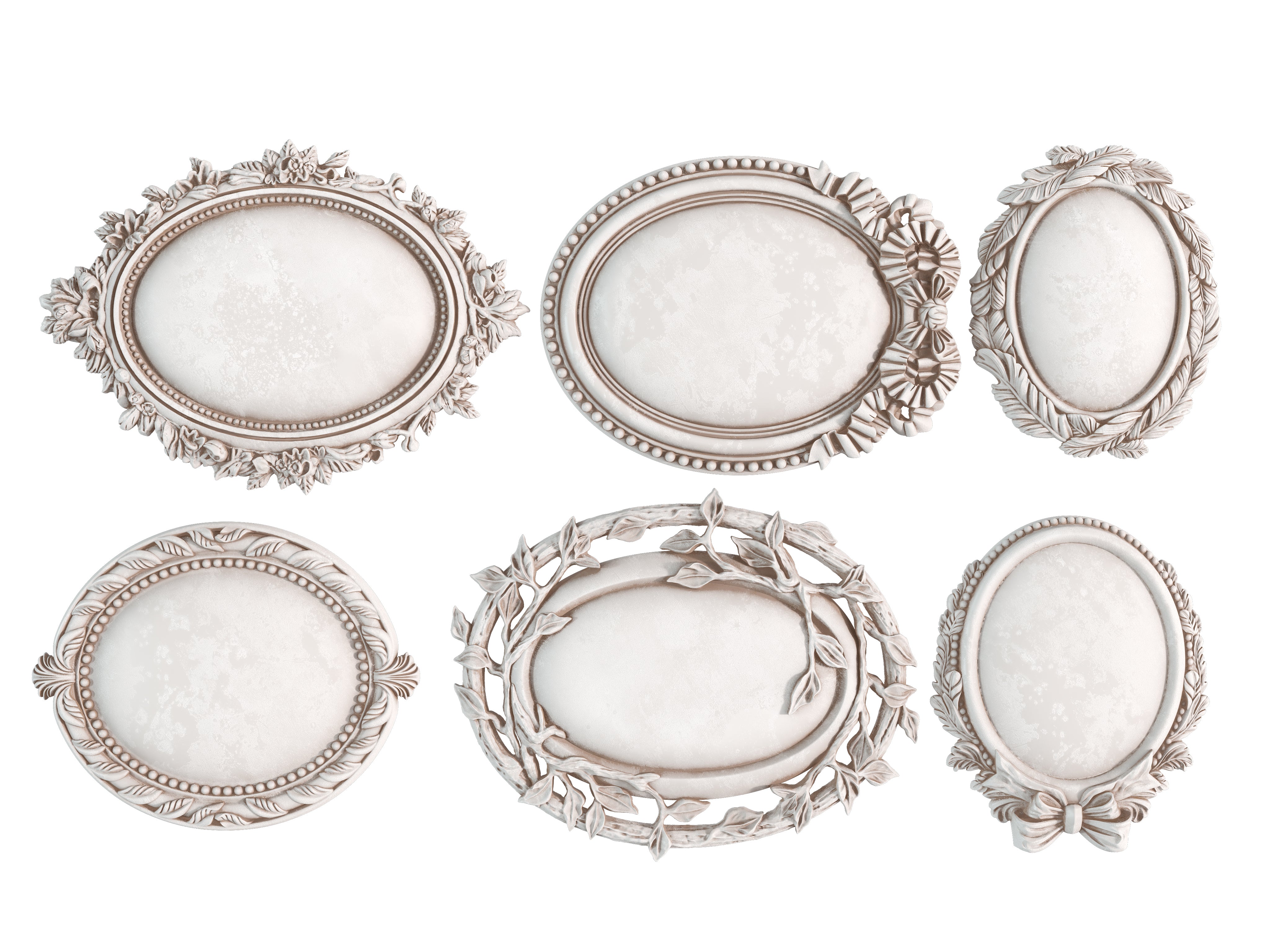 Vintage Brooches Decor Mould by Iron orchid Designs IOD SPRING 2025