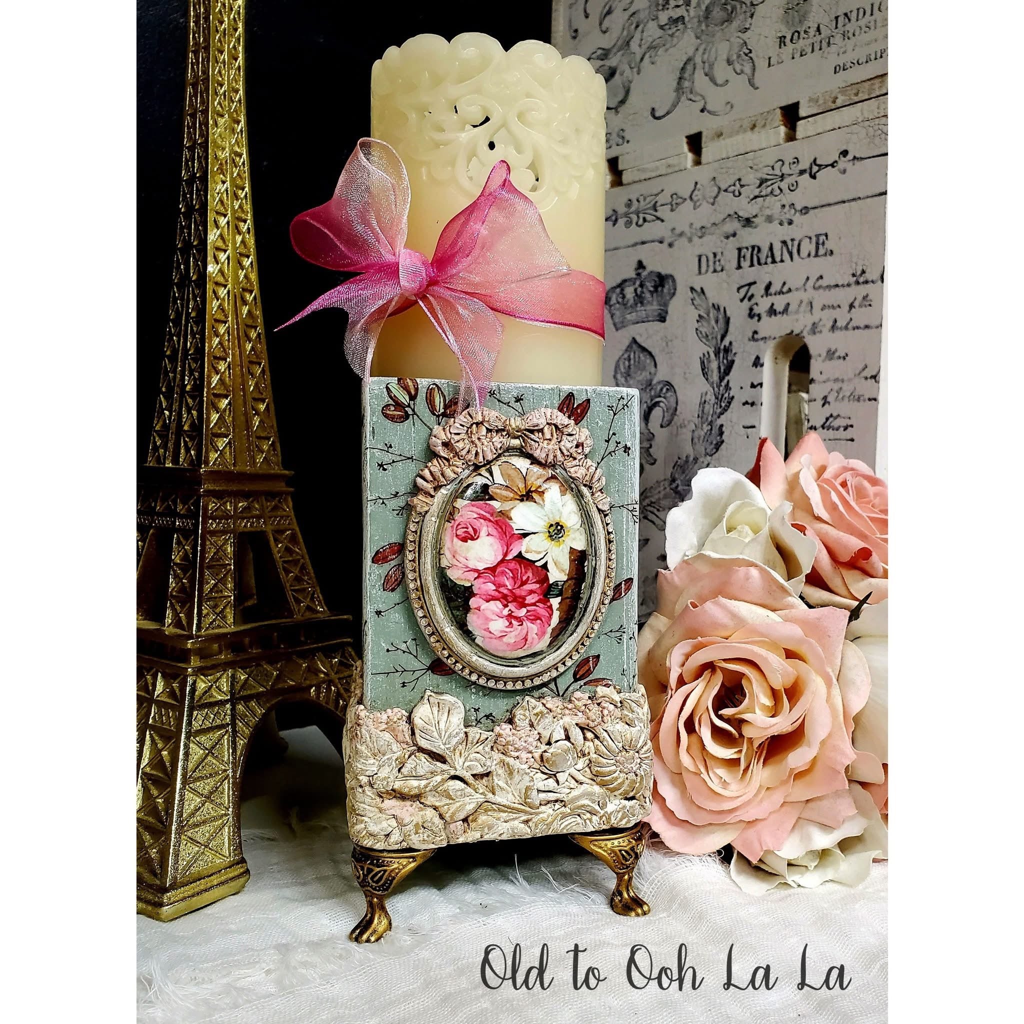 Vintage Brooches Decor Mould by Iron orchid Designs IOD SPRING 2025