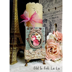 Vintage Brooches Decor Mould by Iron orchid Designs IOD SPRING 2025
