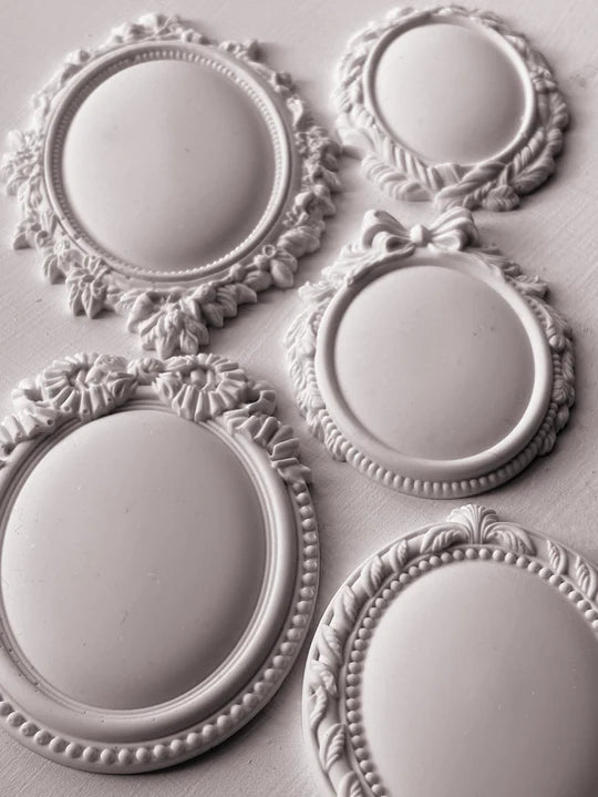 Vintage Brooches Decor Mould by Iron orchid Designs IOD SPRING 2025