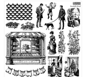 Portobello Road -  Decor Stamp by Iron Orchid Designs IOD Limited Edition