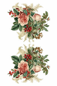 Candy Cane Cottage - Transfer by Iron Orchid Designs Limited Edition