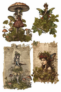 Fairy Merry Christmas - Transfer by Iron Orchid Designs Limited Edition