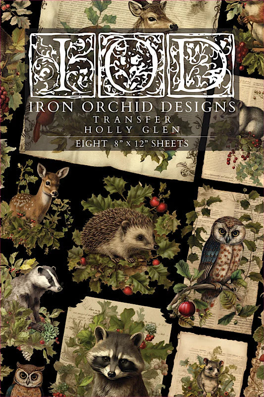Holly Glen Transfer - Transfer by Iron Orchid Designs Limited Edition