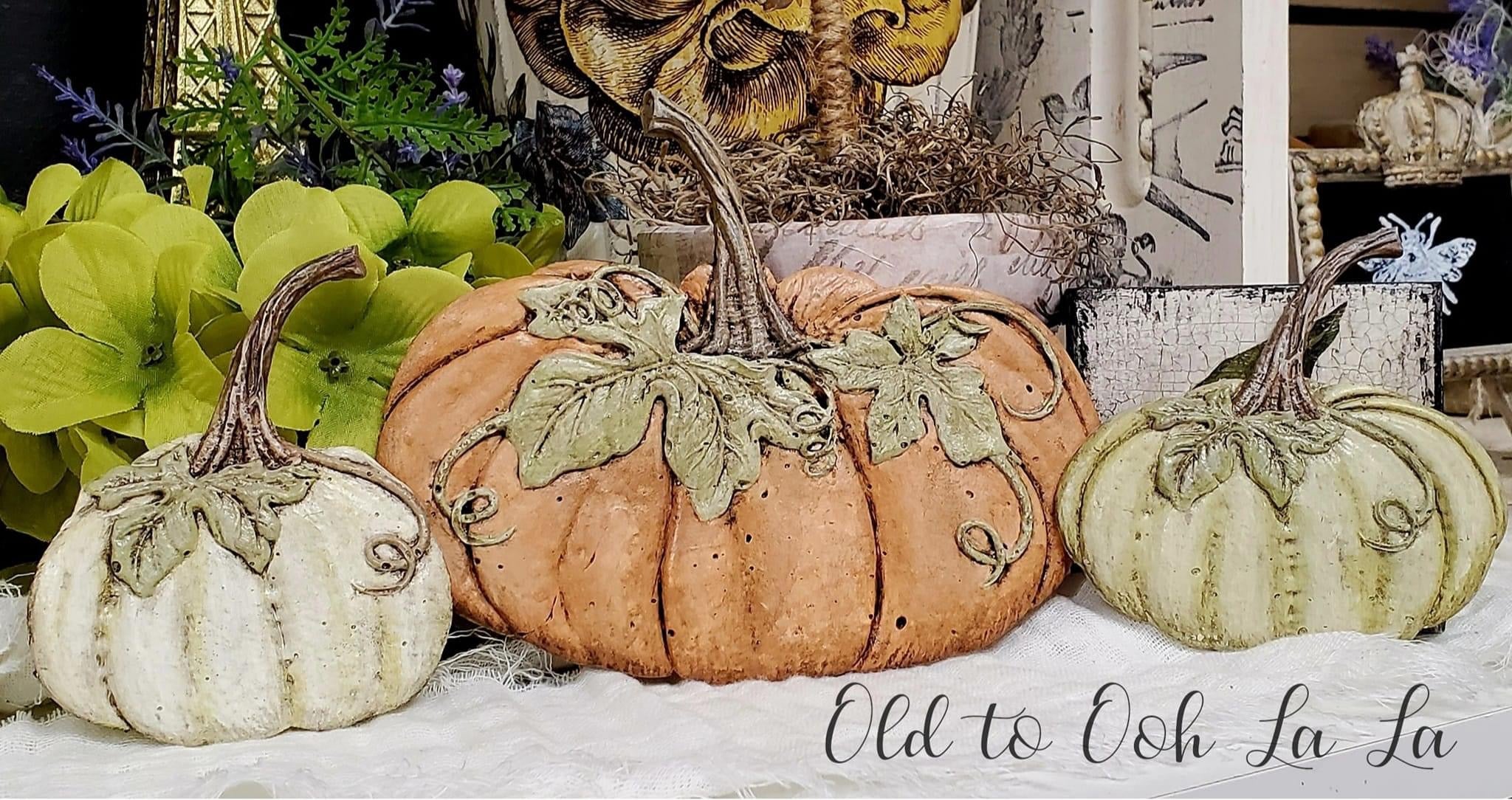 Hello Pumpkin - Mould by Iron orchid Designs IOD
