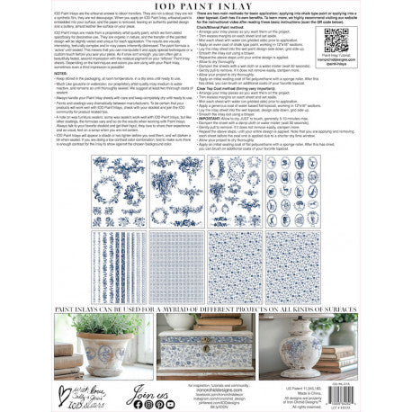 Tradizioni delft intarsio azurenpaint da disegni di orchide