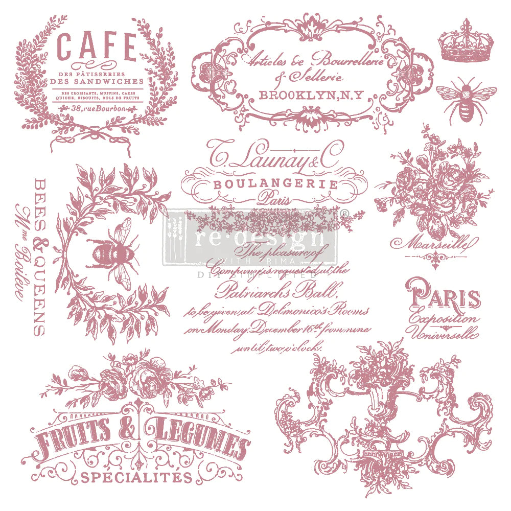 I See Paris Decorative Stamp by Redesign