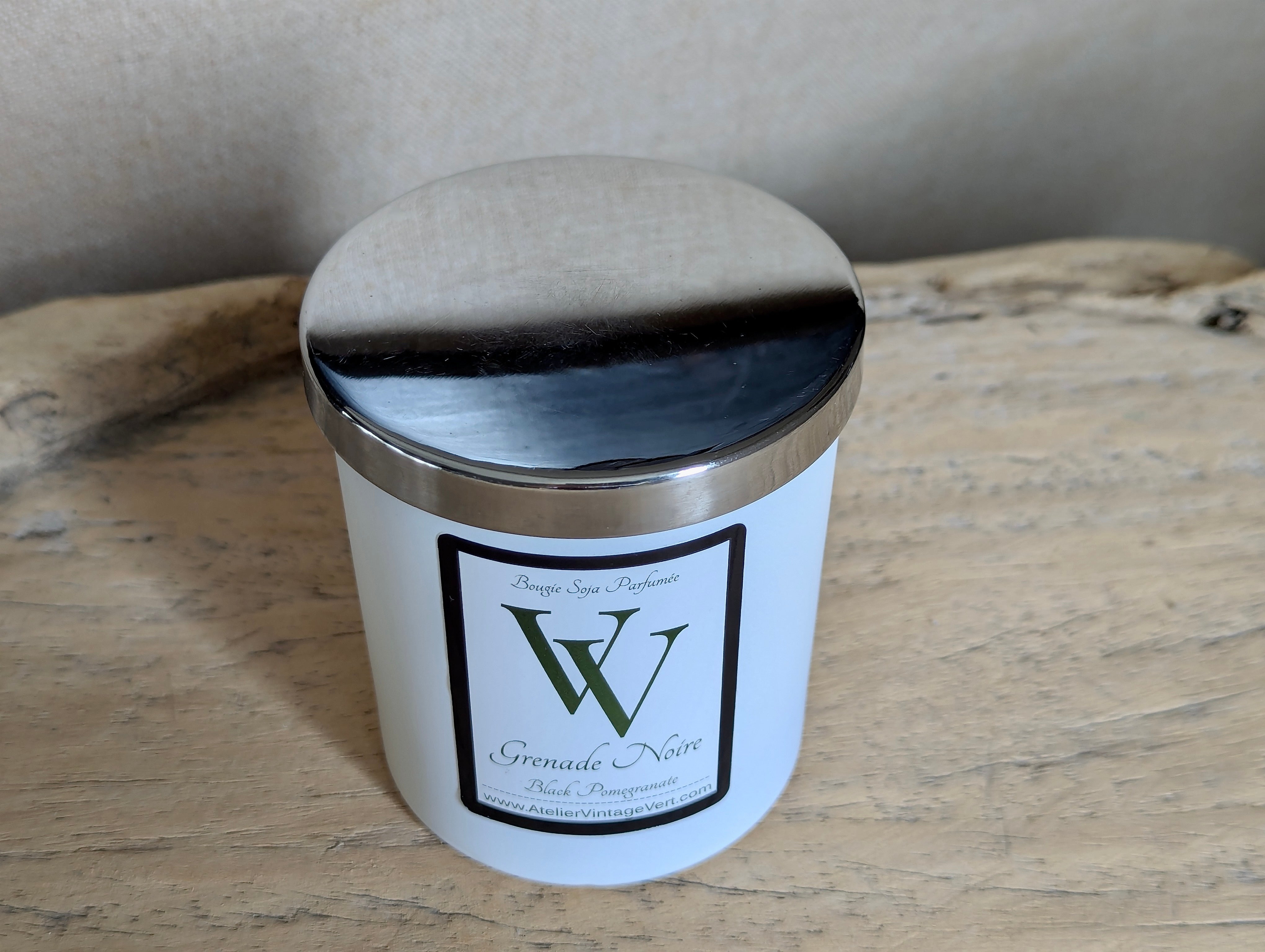 Black Pomegranate Soy Candle