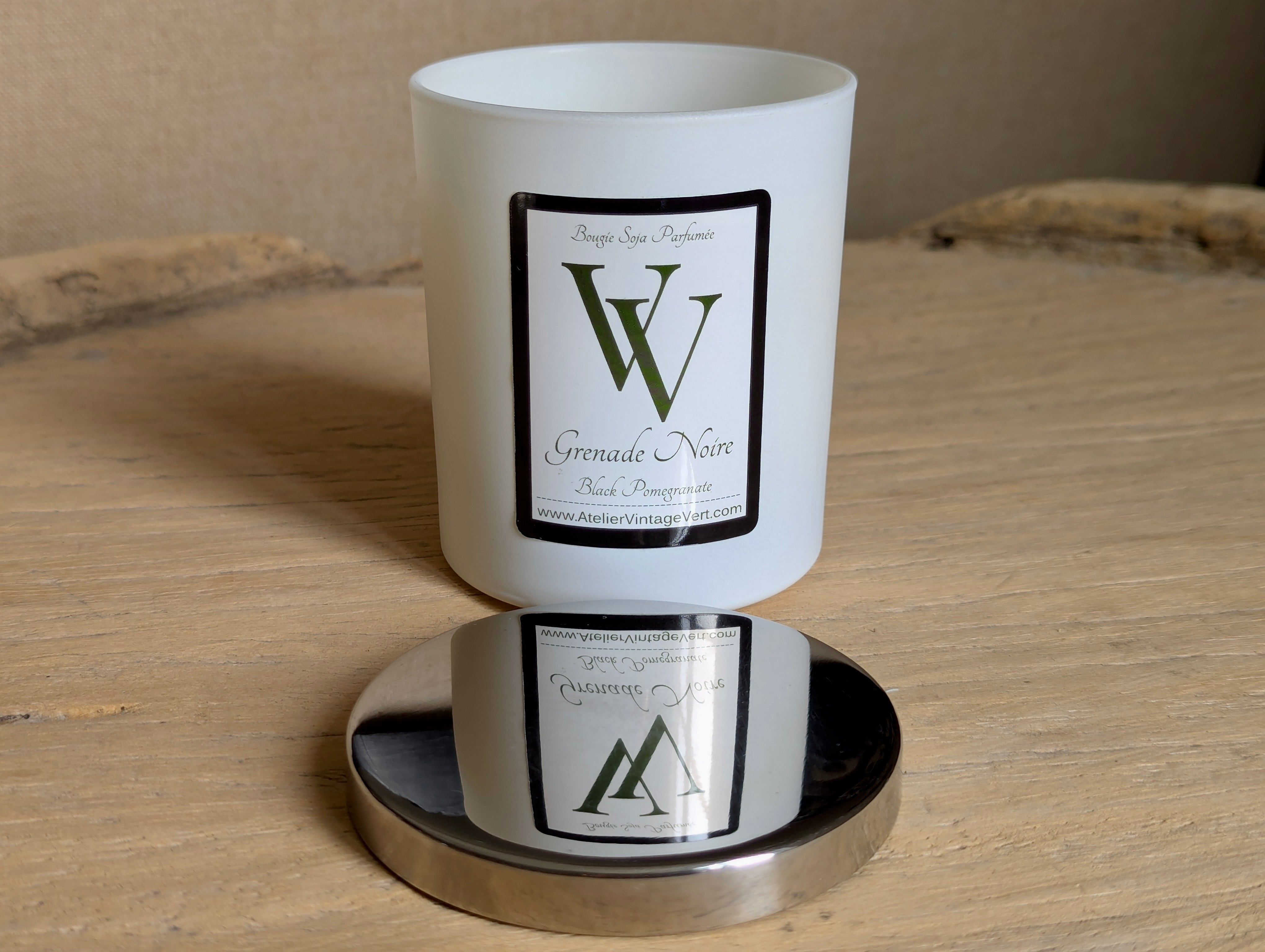 Black Pomegranate Soy Candle