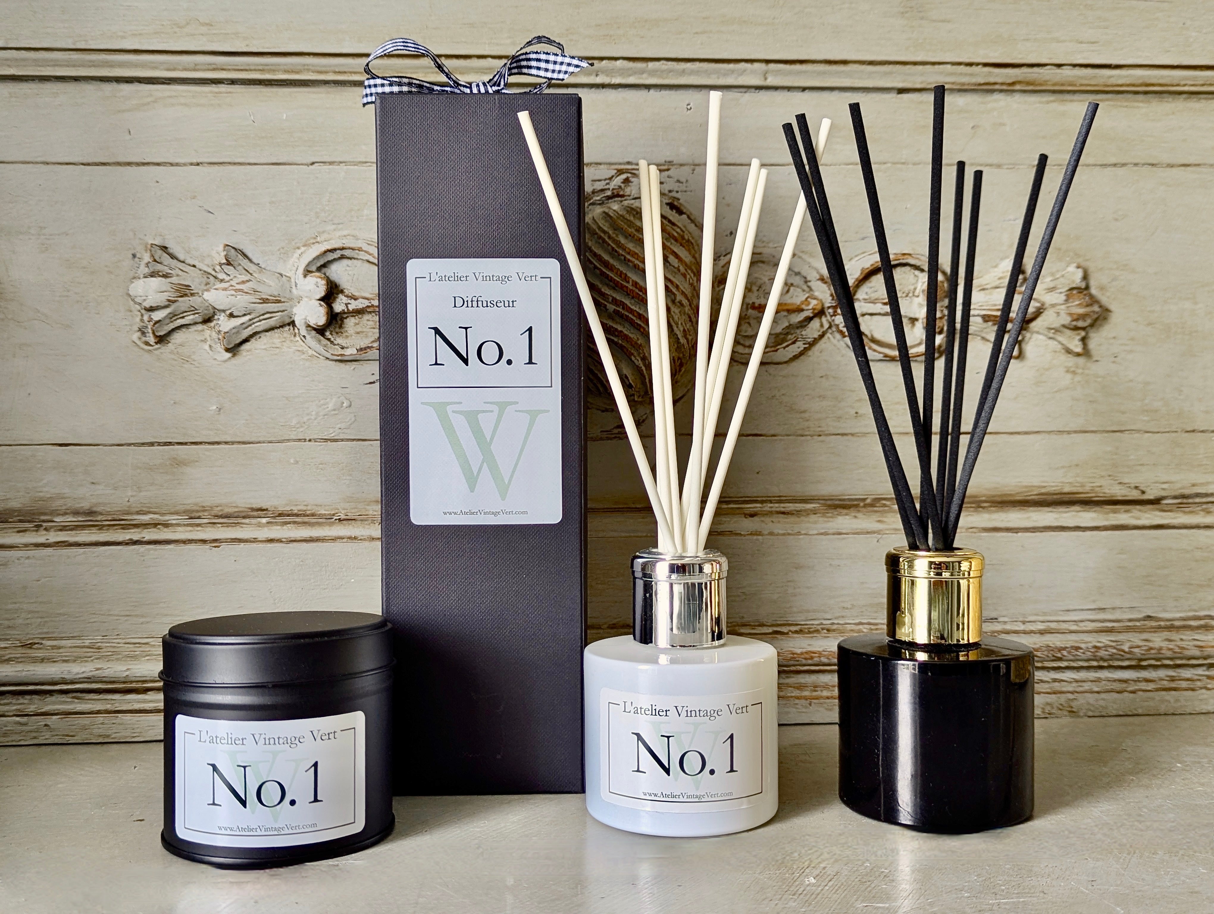 No.1 Pamplemousse Diffuser - Atelier Vintage Vert