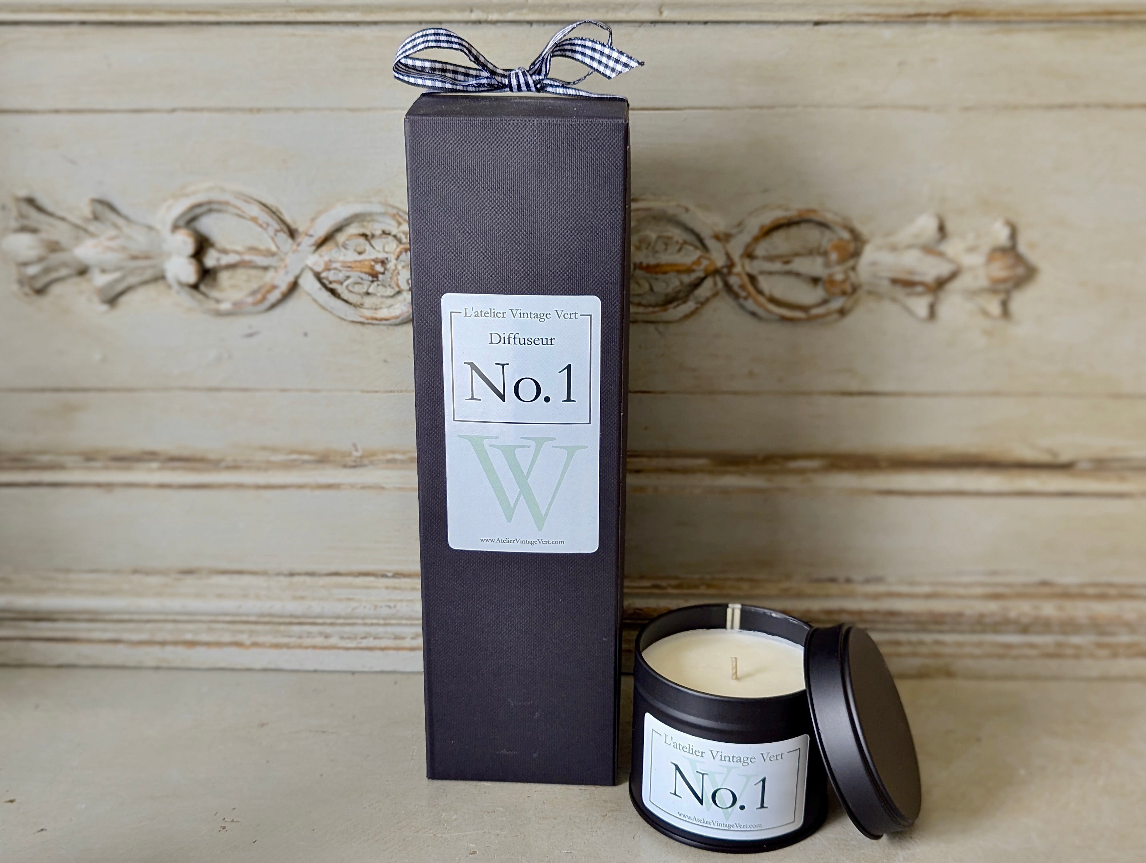 No.1 Pamplemousse Diffuser - Atelier Vintage Vert