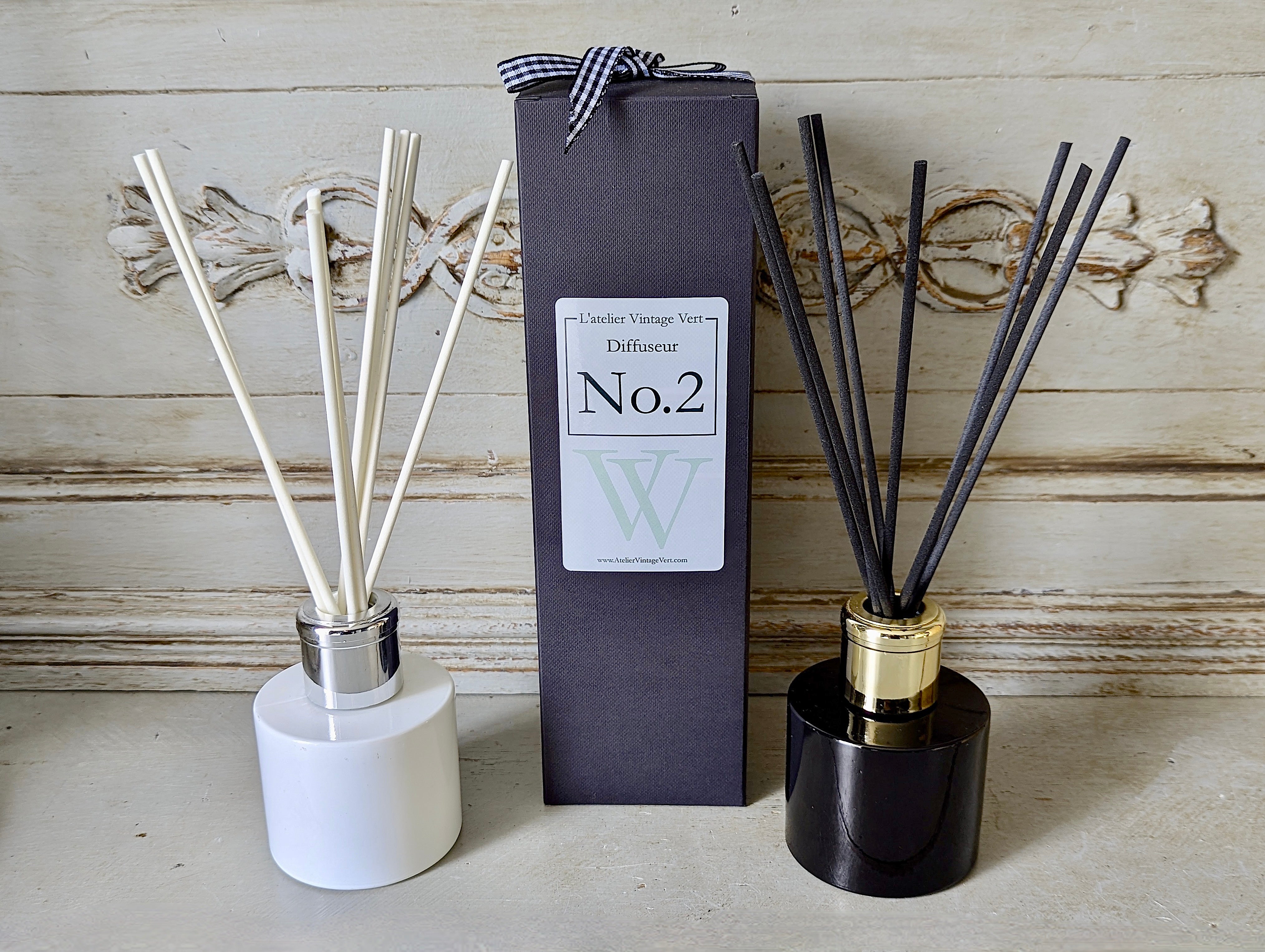No.2 Cardamome & Mimosa Diffuser - Atelier Vintage Vert