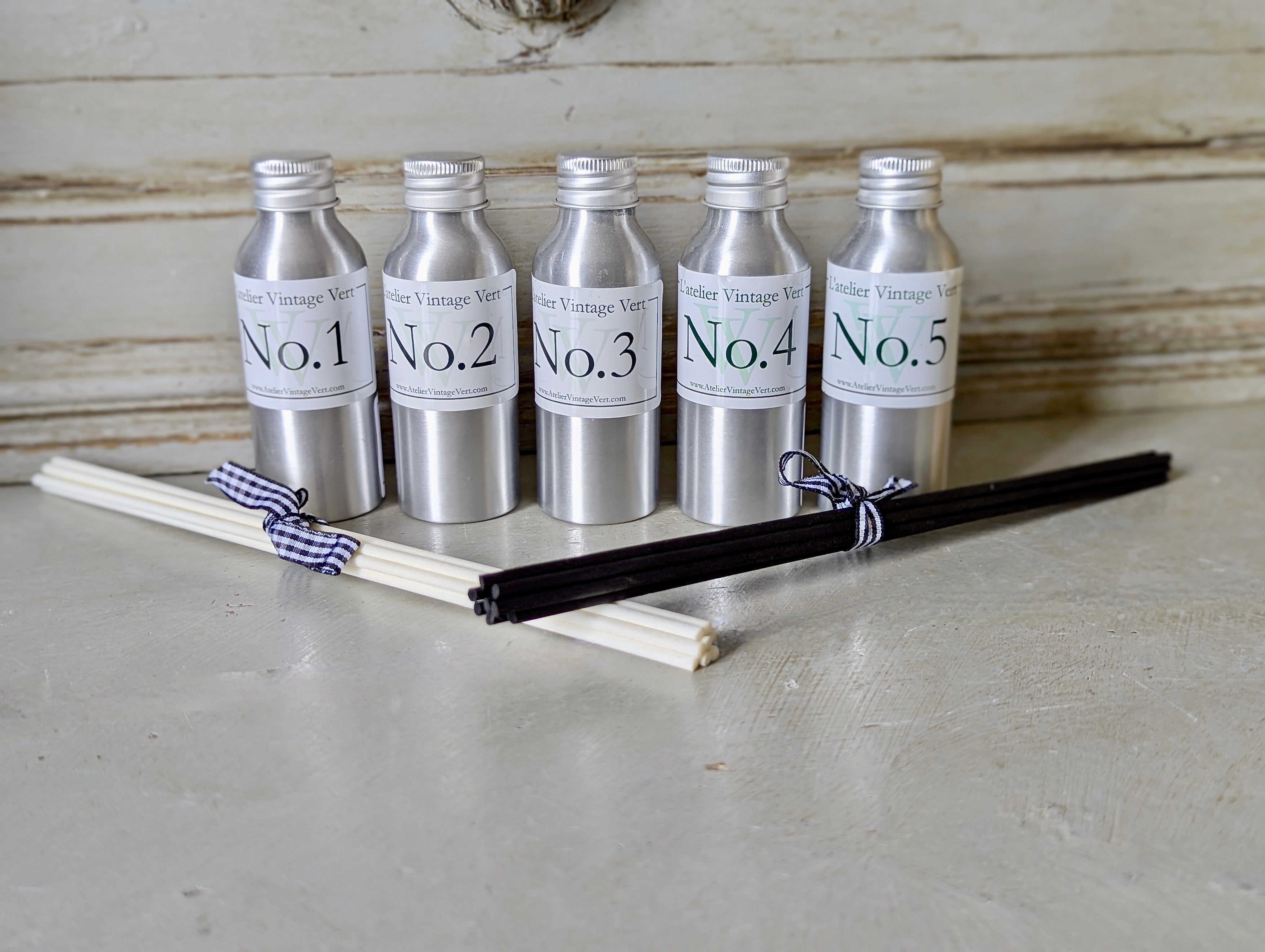 Diffuser Refills – Choose Your Fragrance & Reed Colour, Atelier Vintage Vert