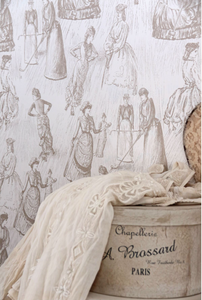 Wallpaper / wall paper - Toile Madame