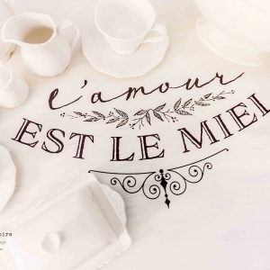 Decor Transfer - L'Amour est Le Miel, Redesign with Prima
