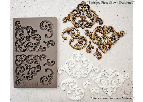 Hollybrook Ironwork Decor Mould by Redesign with Prima