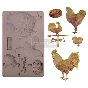 Sunny Morning Friends Decor Mould Redesign with Prima
