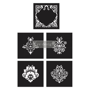 Damask Element Stencil by Redesign with Prima CECE