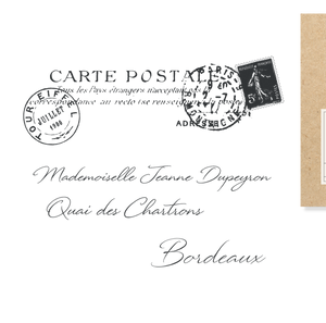 Postkarte / carte Postal - Amatxi -Übertragung