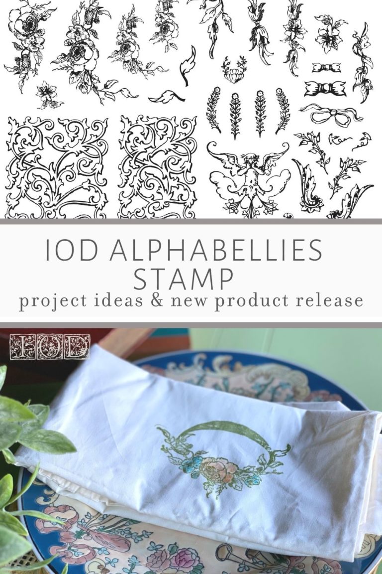 Alphabellies Stamp by Iron Orchid Designs IOD