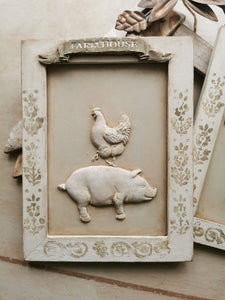 Farm Animals  Decor Mould by Redesign with Prima