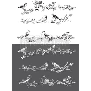 Decor Transfer Birds & Berries Redesign with Prima