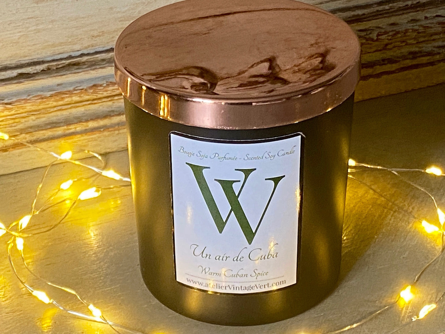 Soy Candle - Warm Cuban Spice